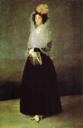 Francisco Jose de Goya The Countess of Carpio, Marquesa de la Solana. Spain oil painting artist